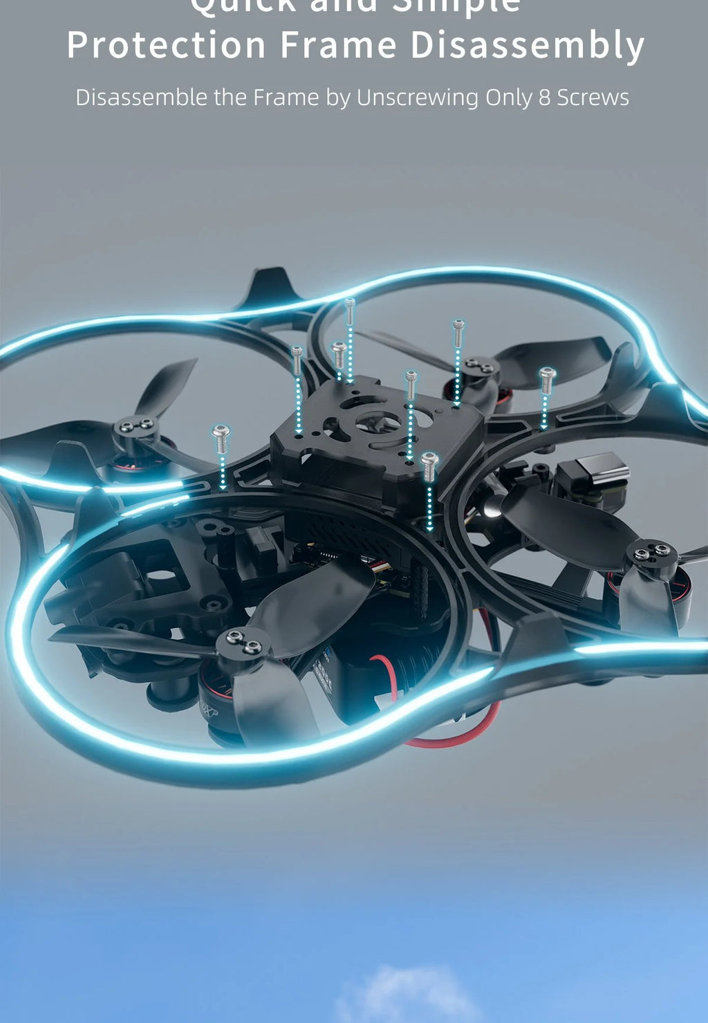 Cinelog30 V2 FPV Drone | 3-Inch Quadcopter with 1404 Motors Tidesmit