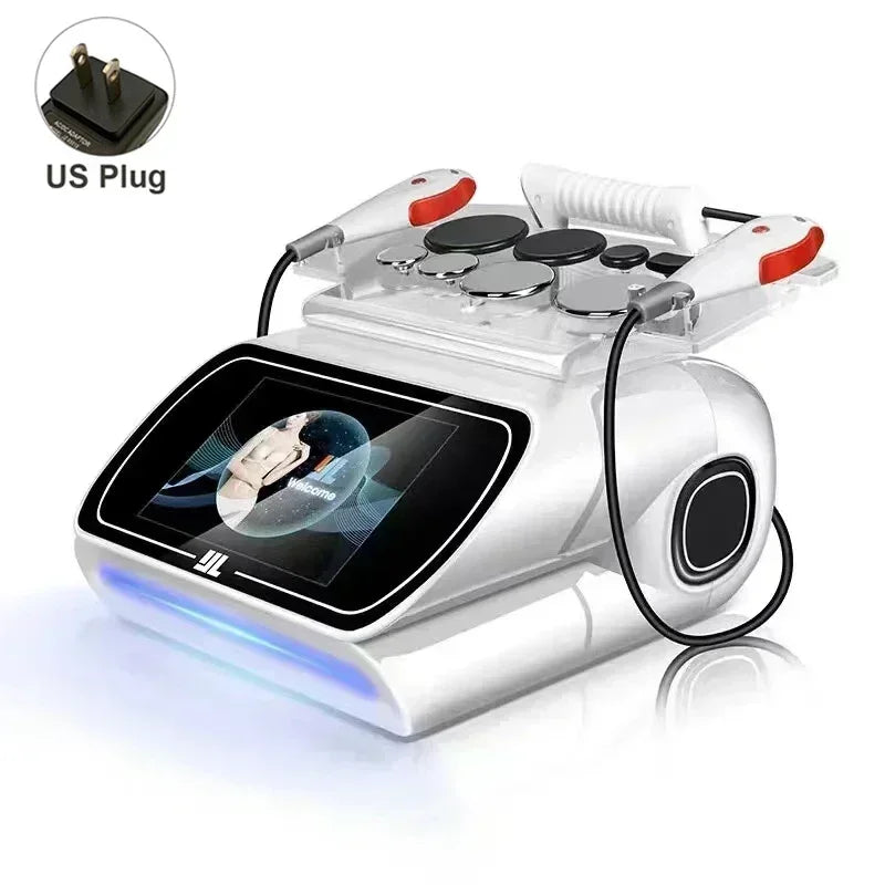 448kHz Tecar Therapy Machine for Deep Tissue Pain Relief & Slimming Body Shaping Massage Equipment US PLUG Tidesmit