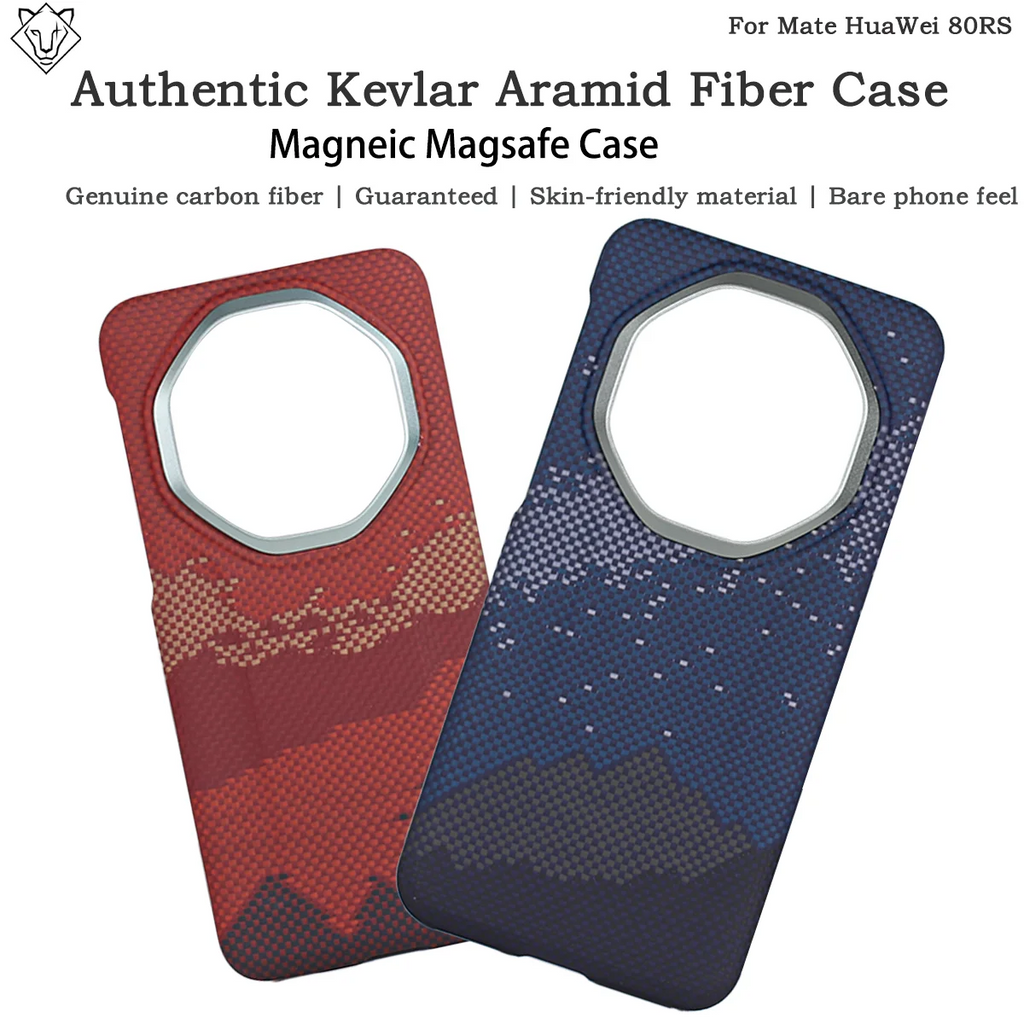 Huawei Mate 80 RS Aramid Fiber Phone Case | Slim Military-Grade Protection Tidesmit