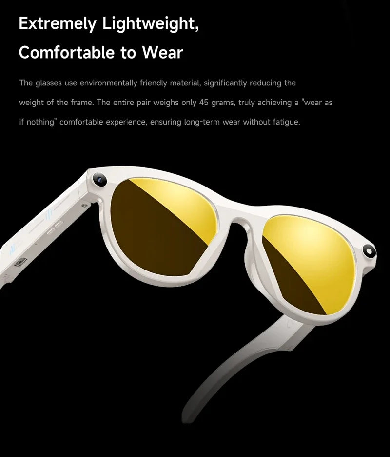 Smart Glasses with AI Translation and Bluetooth Audio | Tidesmit Tidesmit