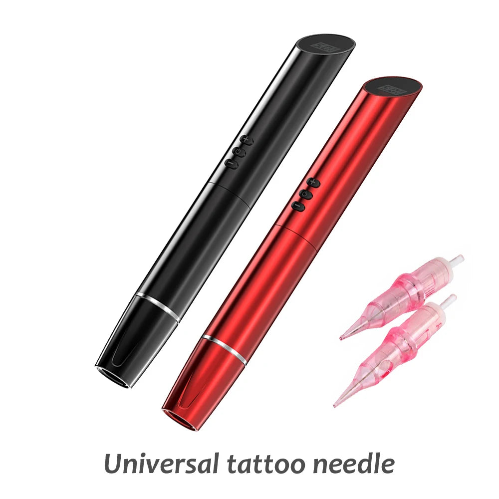 PMU Machine for Eyebrows - Rotary Pen Tool (Red/Black) Permanent Makeup Machines Tidesmit
