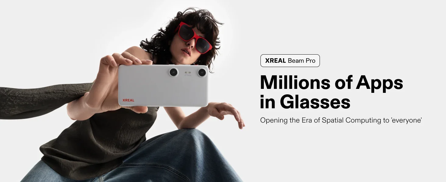 XREAL Air 2 Pro AR Glasses | 130-Inch Spatial Display for Mobile Devices Tidesmit