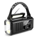 Woopker Radio XSY-330 10000mAh FM Emergency Radio Solar Hand Crank Generator AM/FM/NOAA LED Portable Radio SOS Alarm Power Bank