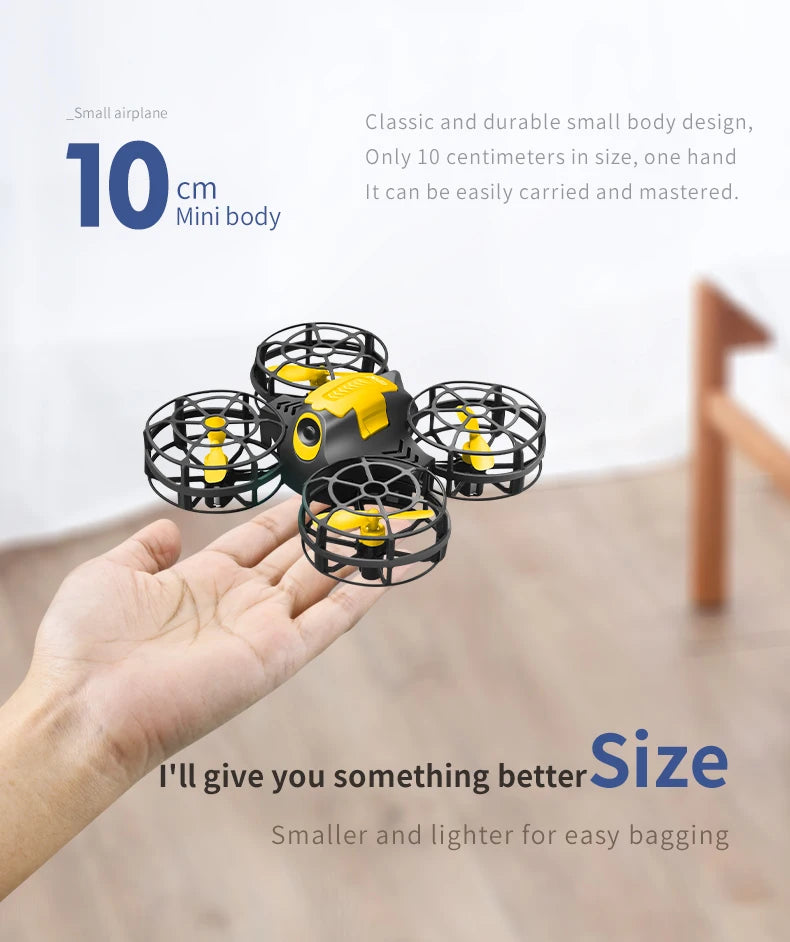 Mini RC Drone for Kids - Headless Mode, 360 Flips, V8-V18 Models Tidesmit