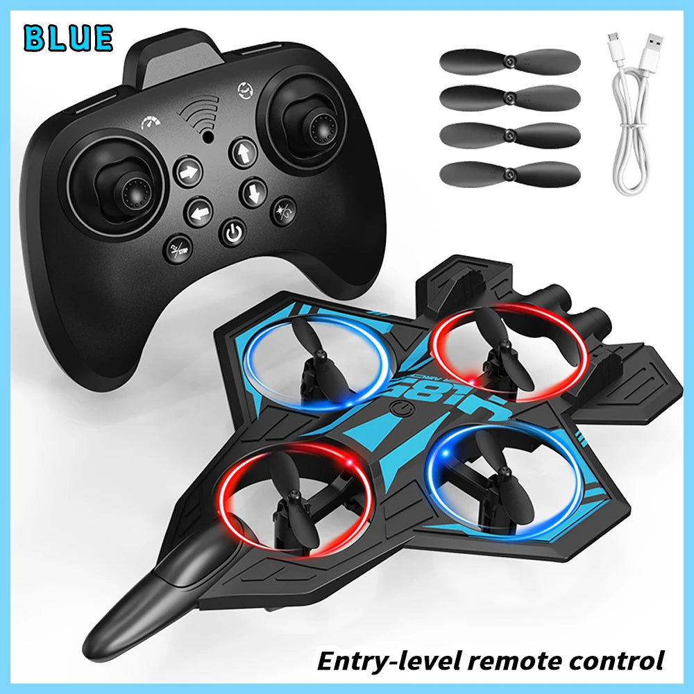 RC Camera Drone with 360 Rolling & Fixed Height Control - Tidesmit YL85-Blue Tidesmit