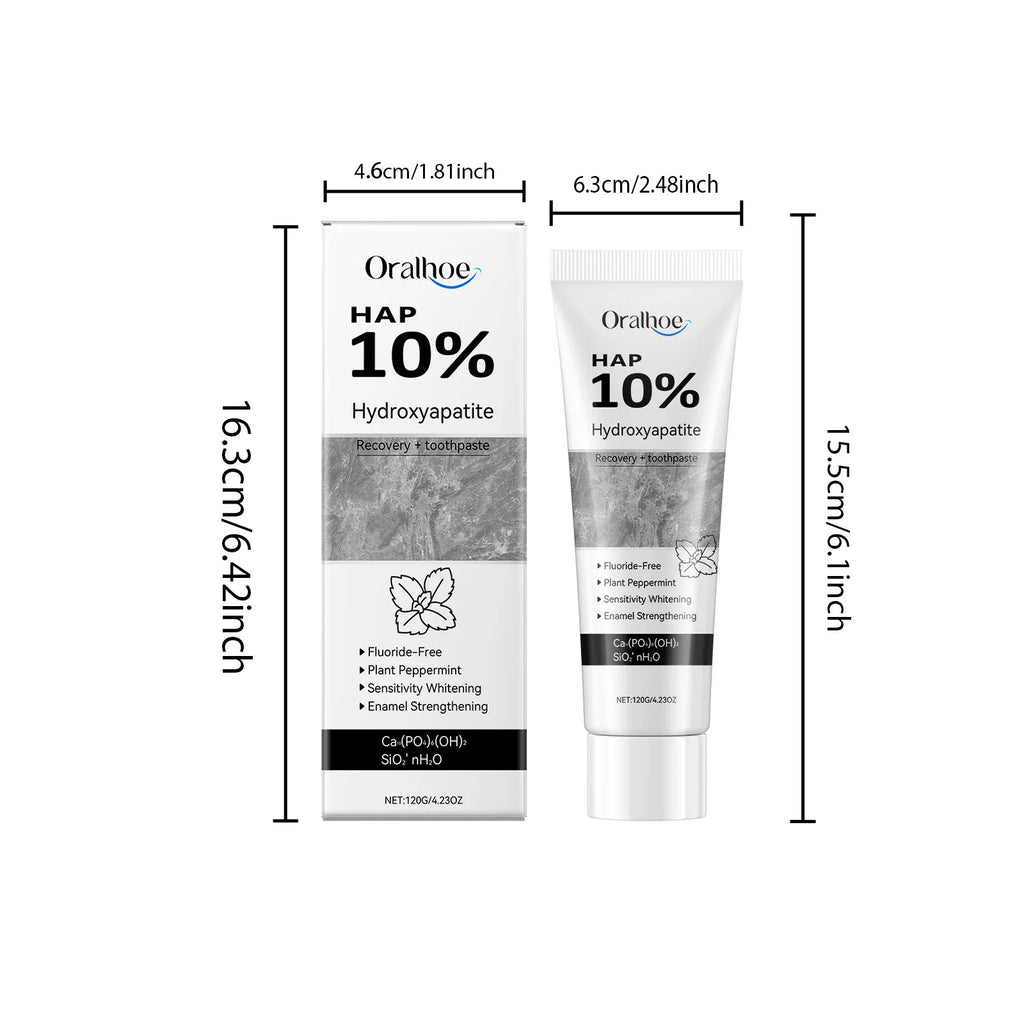 Tidesmit enamel repair whitening toothpaste for stain removal and fresh breath oral hygiene