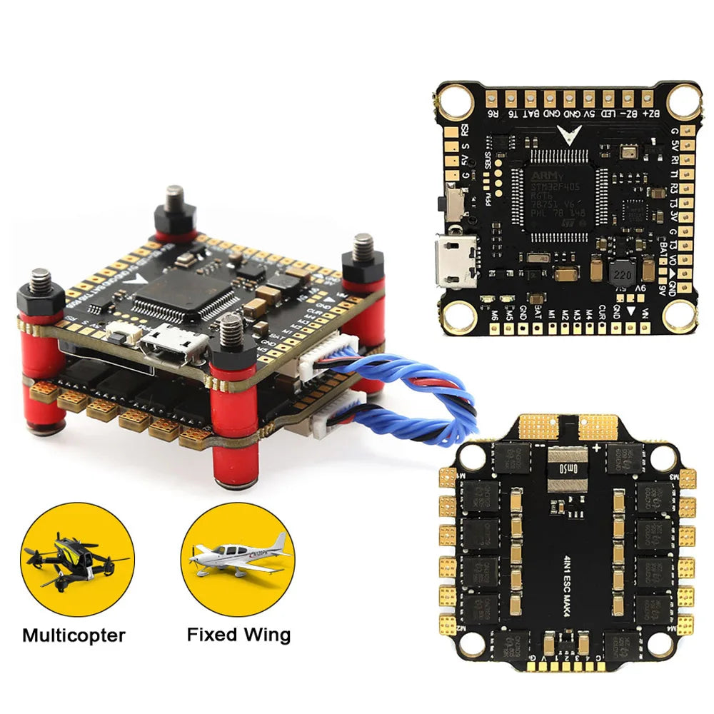5 Inch FPV Racing Drone Kit - Carbon Fiber Frame 6S Performance Tidesmit