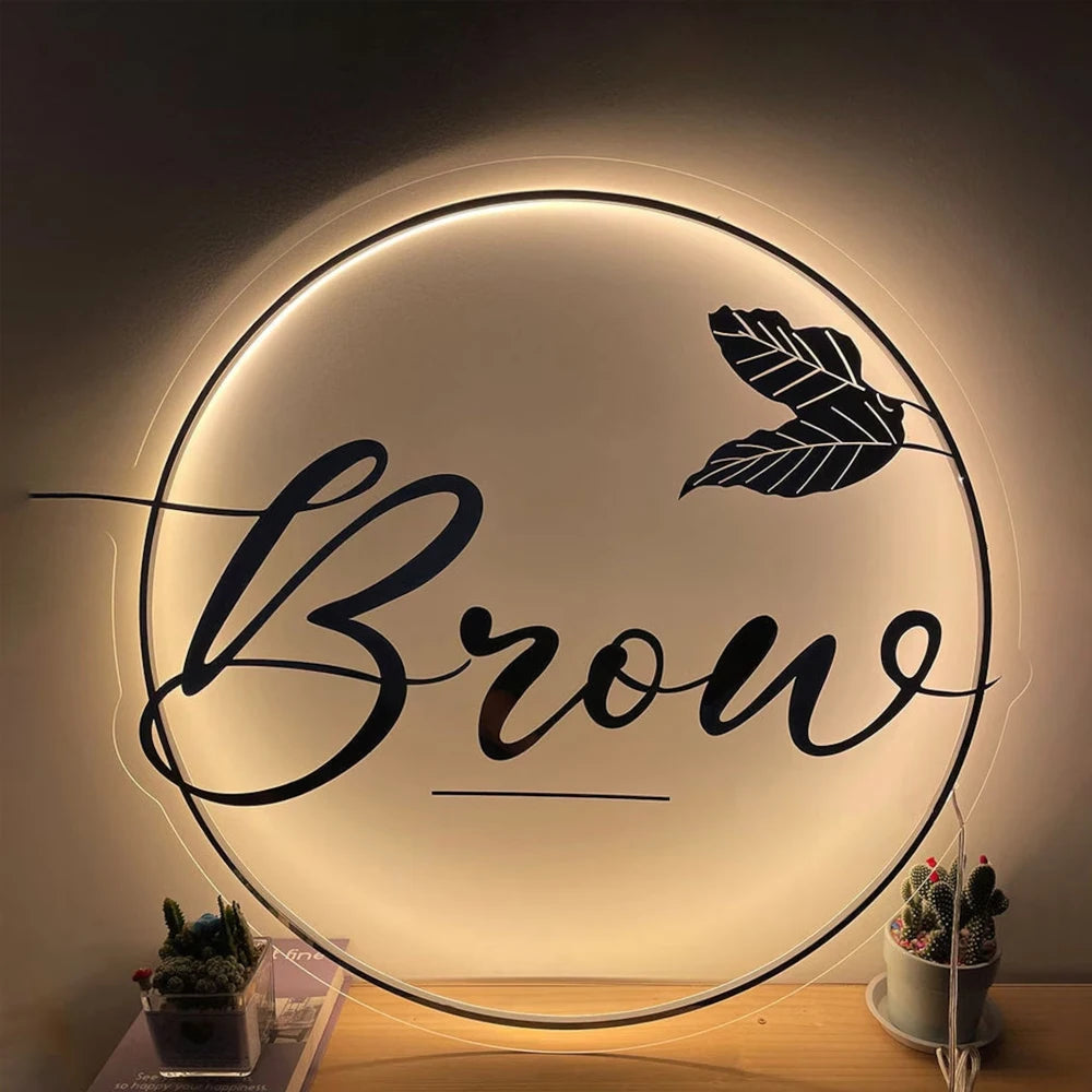 Custom Neon Sign: Personalized LED Name Light for Professional Wall Decor Tidesmit