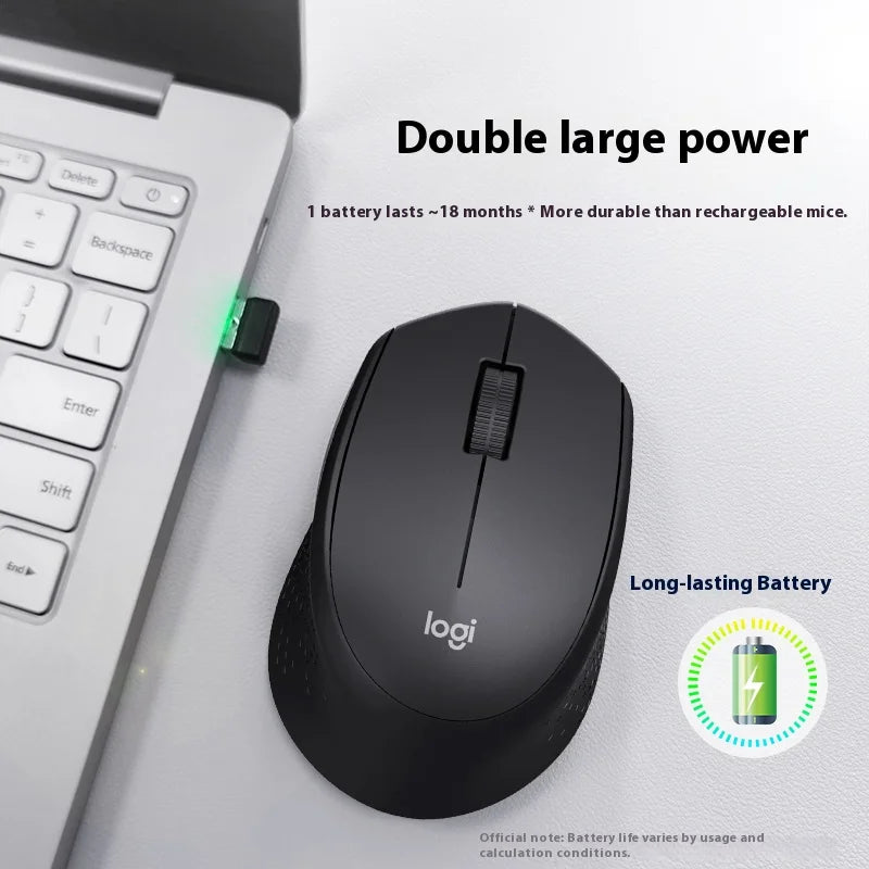 Logitech M280 Wireless Mouse Laptop Business Office Mouse Ergonomic Mouse USB Comfortable Colorful with Wireless 2.4G Receiver
