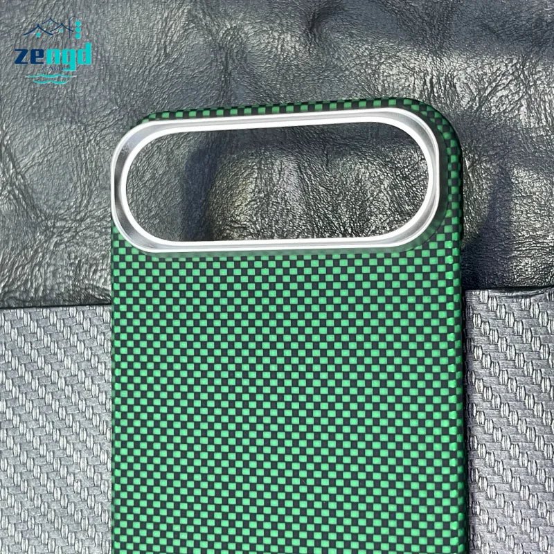 iPhone 17 Pro Max Aramid Fiber Magnetic Case – Slim Shock Protection Tidesmit
