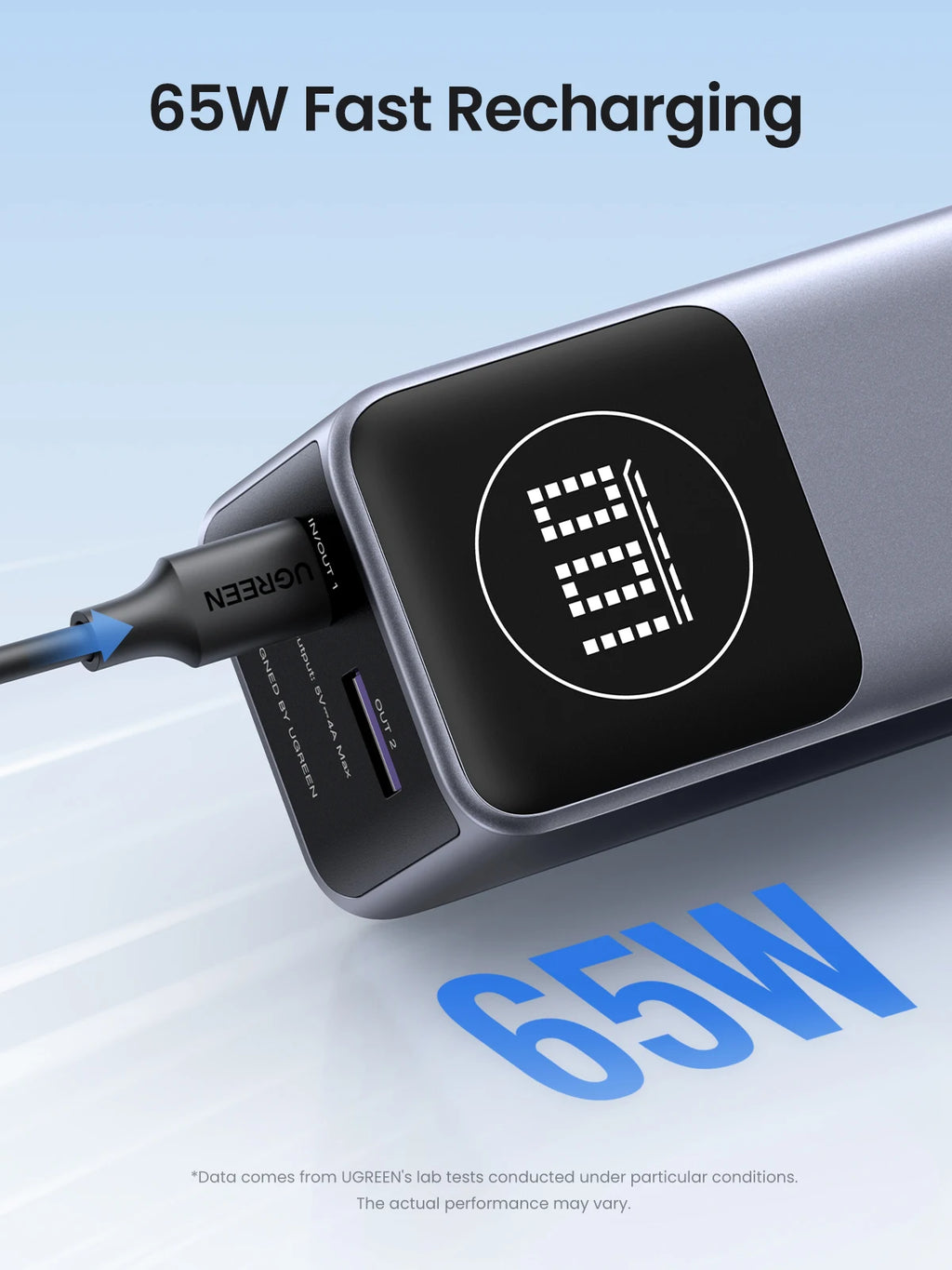 100W Fast Charging Power Bank | 12000mAh Laptop Battery Charger Tidesmit