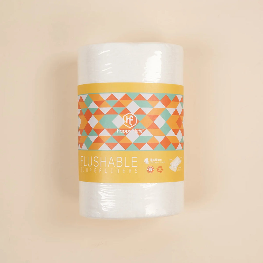 2 Rolls Disposable Bamboo Flushable Baby Diaper Nappy Liner Biodegradable Bamboo Liner