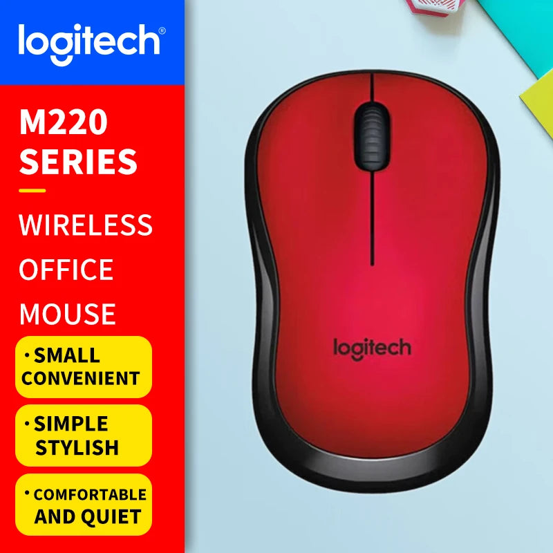 Logitech (M) Series Wireless Wired Office Mouse for Laptops, Quiet and Portable for Business and Home Use M650 M350 M350P M185