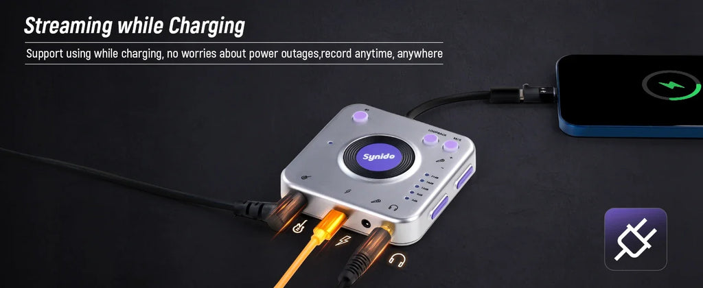 USB-C Audio Interface for Mobile Streaming - Tidesmit A20 & A10 Models Tidesmit