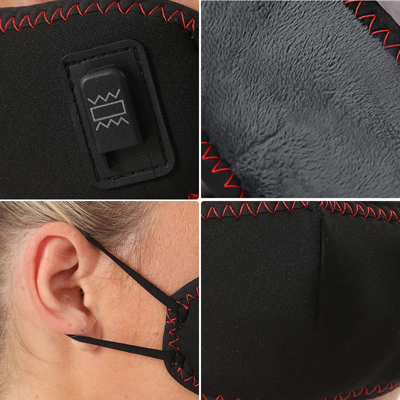 Heated Nose Warmer for Snoring Relief with 3 Gear Temperature Control Relaxation Treatment Tidesmit