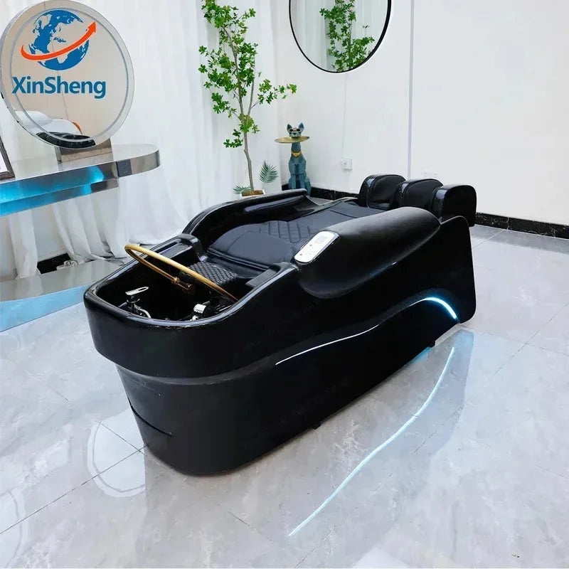 Japanese Shampoo Massage Bed | Ceramic Sink | Tidesmit Salon Furniture Massage Chairs Tidesmit