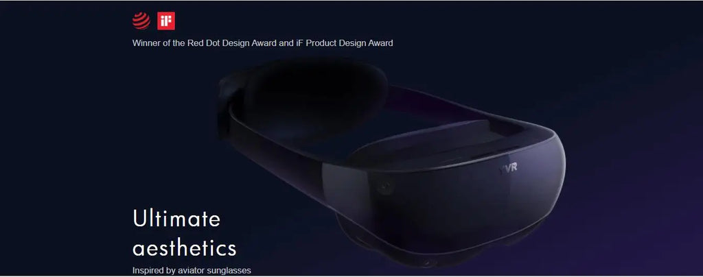 Tidesmit 4K VR Headset with 42mm Pancake Lens - YVR 2 Model Tidesmit