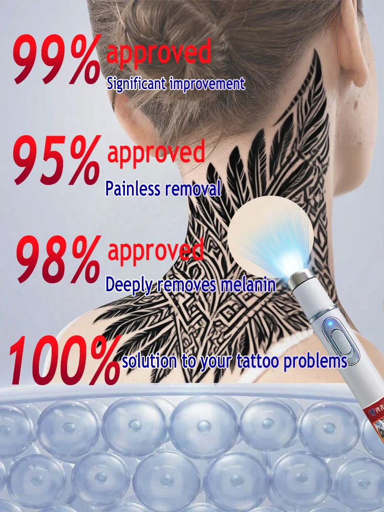 Professional Laser Tattoo Removal Solution for Eyebrows and Body - 2 Bottle Set Permanent Makeup Machines Tidesmit