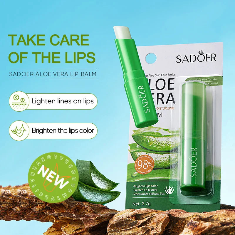 Aloe Vera Lip Balm and Hand Cream Set for Deep Skin Hydration - Cruelty-Free Lip Care Tidesmit