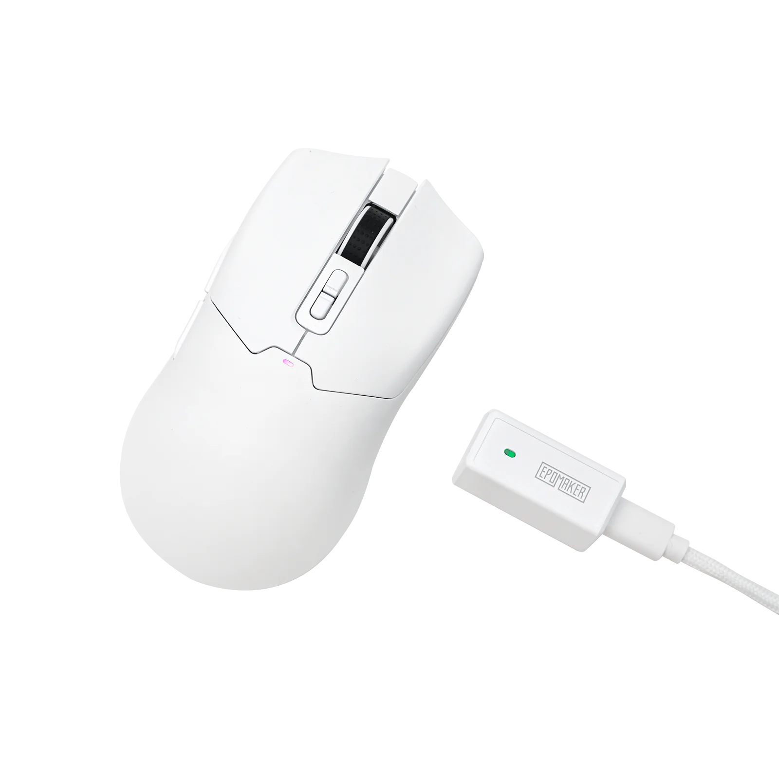 EPOMAKER Click Tri-mode Wireless Lightweight Gaming Mouse 8K Polling Rate with PAW3950 Sensor & 800 to 42000 DPI
