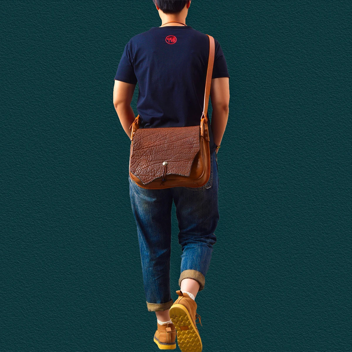 PNDME vintage designer handmade first layer cowhide messenger bag outdoor travel luxury brand genuine leather shoulder bag