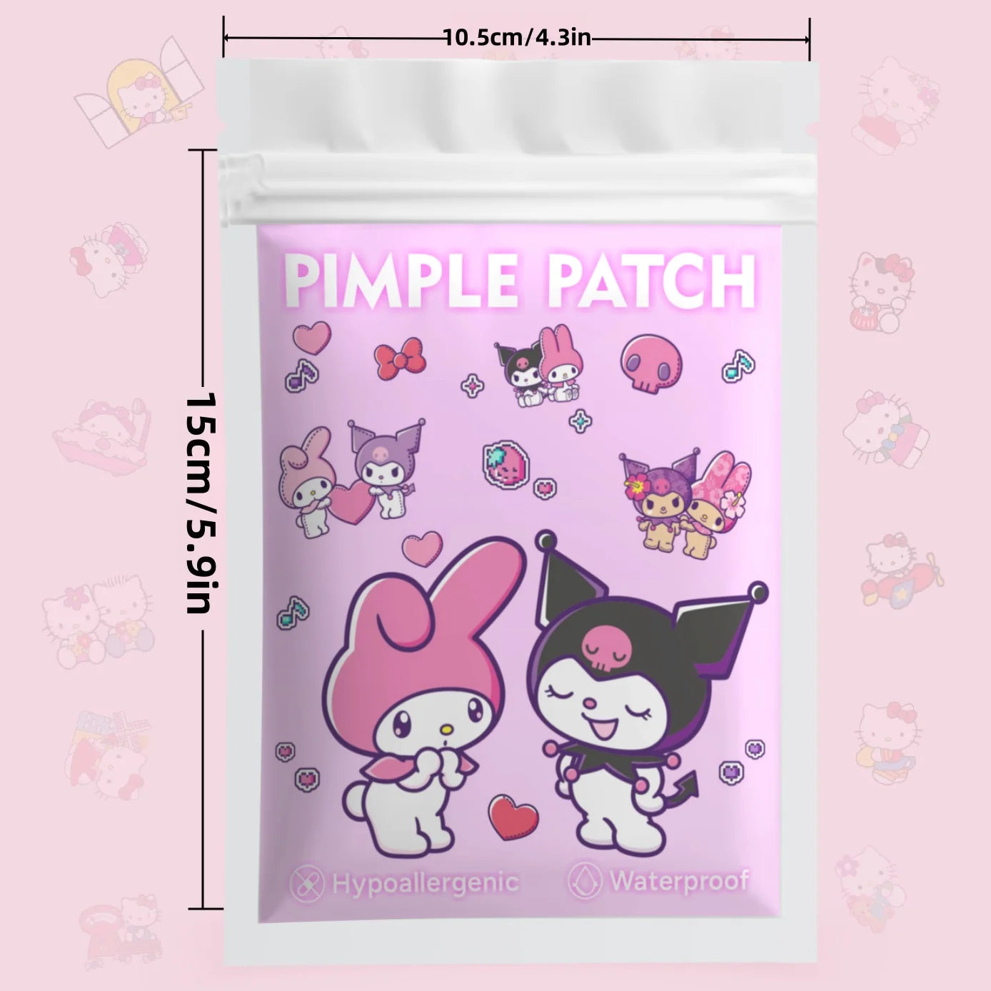 Acne patches, acne stickers, facial acne patches, concealer, concealer stickers 100PCS hello kitty