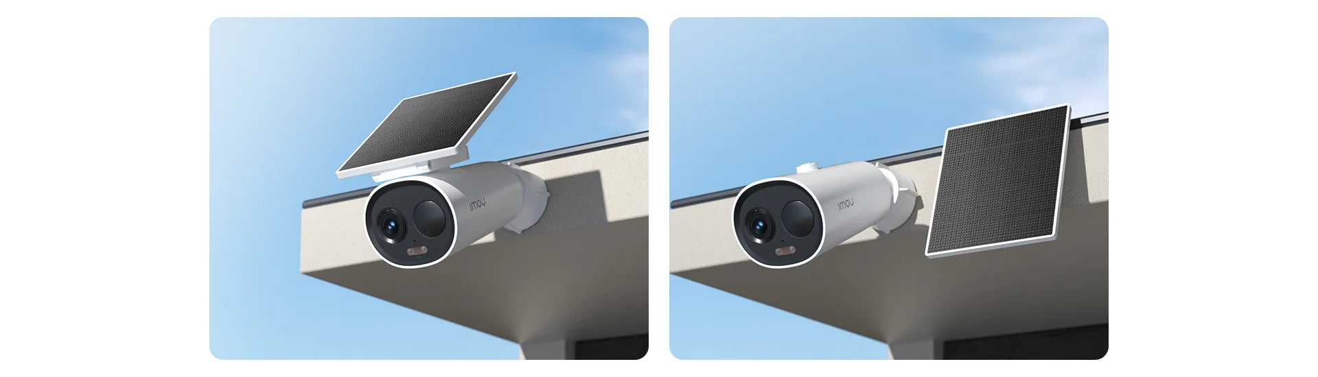 IMOU Cell 3C AIO 3MP batter camera with Solar panel Rechargeable Camera Wi-Fi Outdoor Surveillance Cameras Human Detection IP65