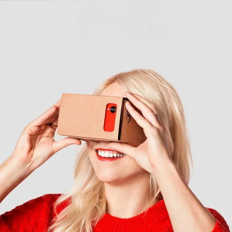 Portable VR Glasses for Smartphones - 25mm Lens Immersive Headset Tidesmit