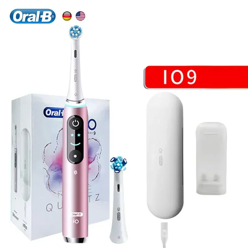 Oral B Electric Toothbrush IO Series Rechargeable Waterproof Smart Rotating Timing Electronic Tooth Brushes IO2 IO3 IO4 IO7 IO9