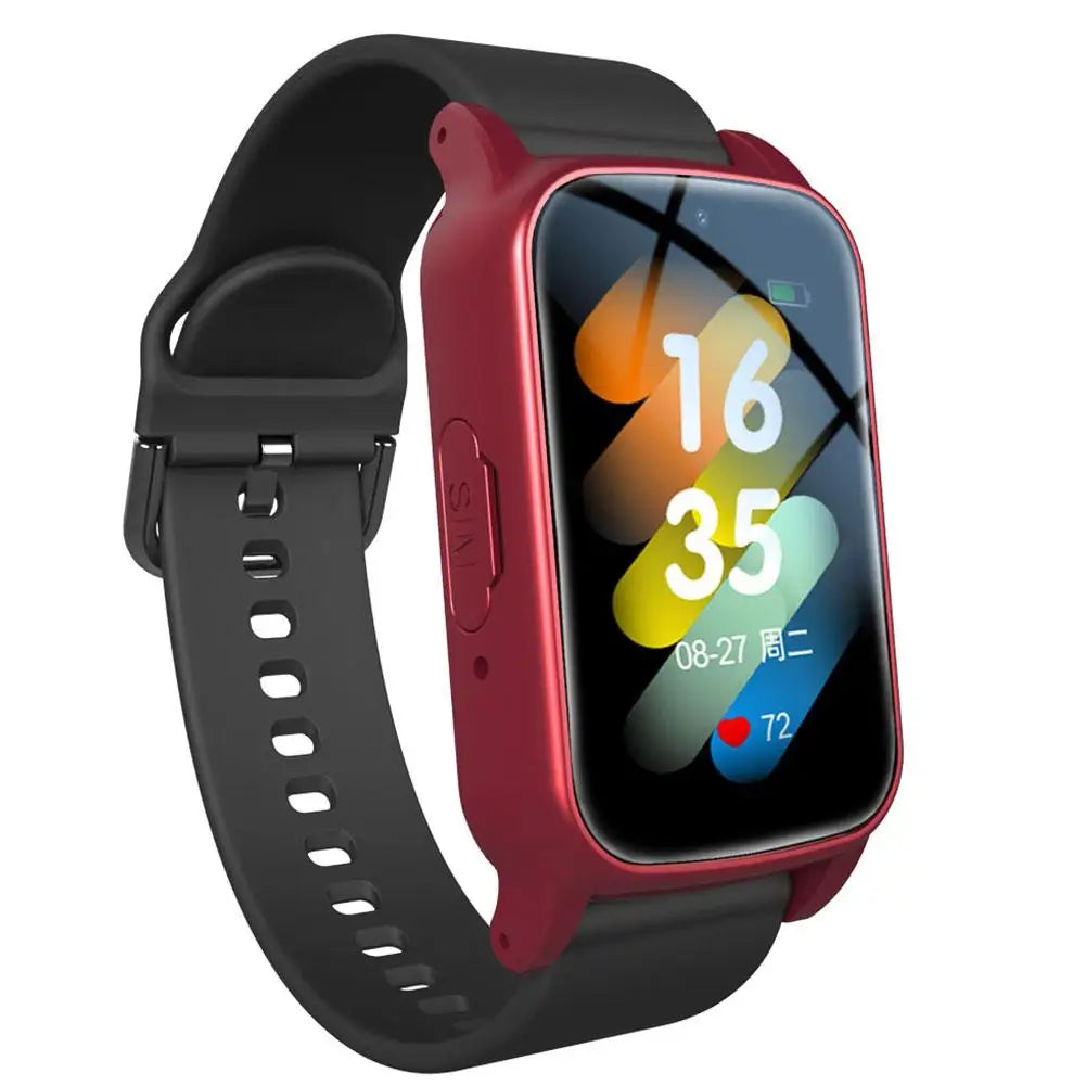 Elderly Smart Watch With Fall Detection GPS Tracking SOS Alert HD Video Call Waterproof Fitness Heart Rate Monitor For Seniors