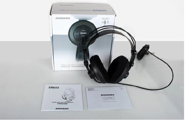 Samson SR850 Studio Headphones | Semi-Open Reference Monitor Tidesmit