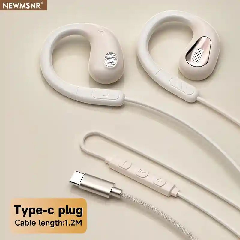 Wired Earbuds with Mic and 9D Surround Sound - USB-C & 3.5mm Options skin-type-c China Mainland Tidesmit