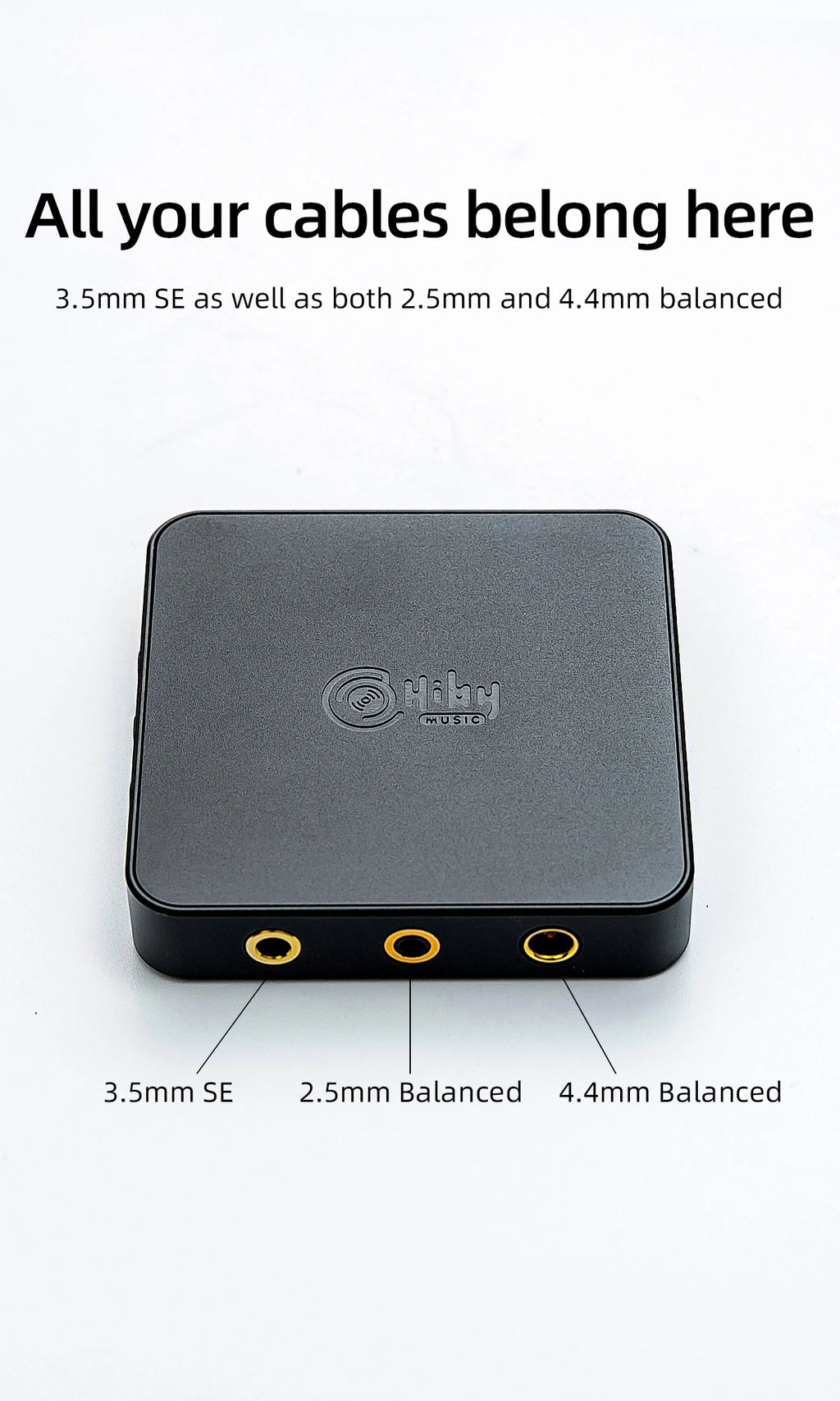 USB DAC Headphone Amplifier ES9038Q2M Tidesmit FD3 - Hi-Res MQA Support Tidesmit