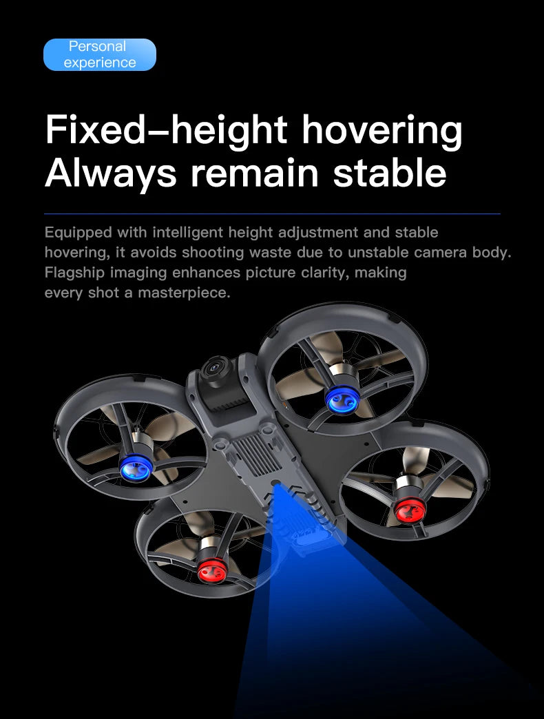 4K Camera Drone with Obstacle Avoidance and Dual Screen Remote Control Tidesmit
