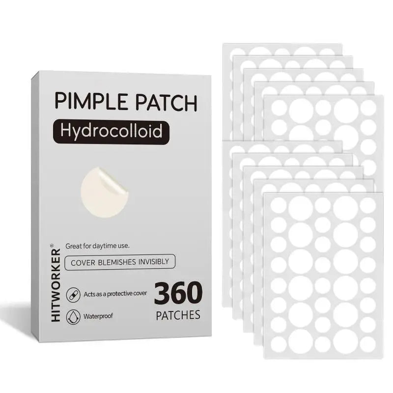 New 360Pcs Invisible Skin Care  Pimple Patches Anti Inflammatory Healing Absorbing Spot Sticker Covering