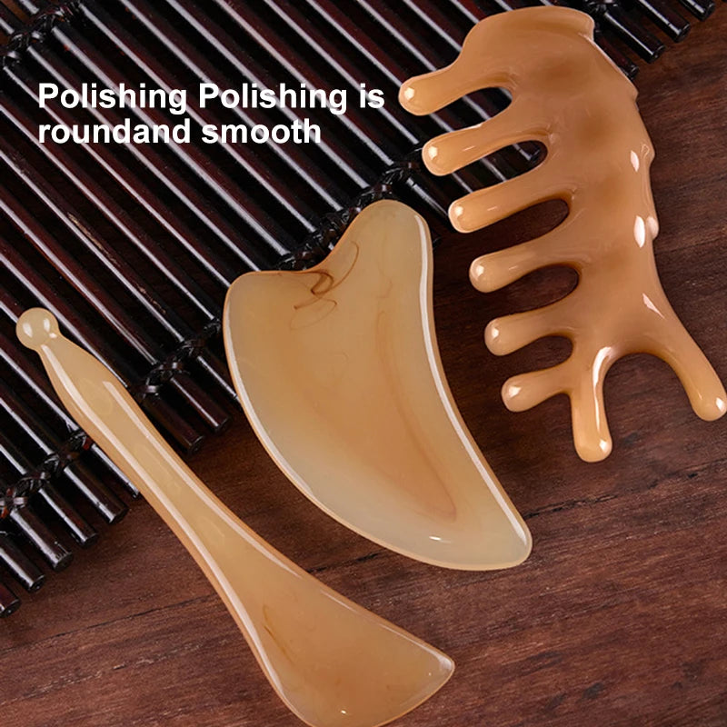 Gua Sha Massage Tool for Face & Body Sculpting | Tidesmit Body Shaping Massage Equipment Tidesmit