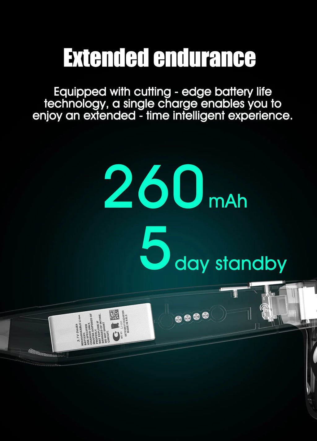 Tidesmit Smart Glasses with Camera, Bluetooth Audio and Voice Control Tidesmit