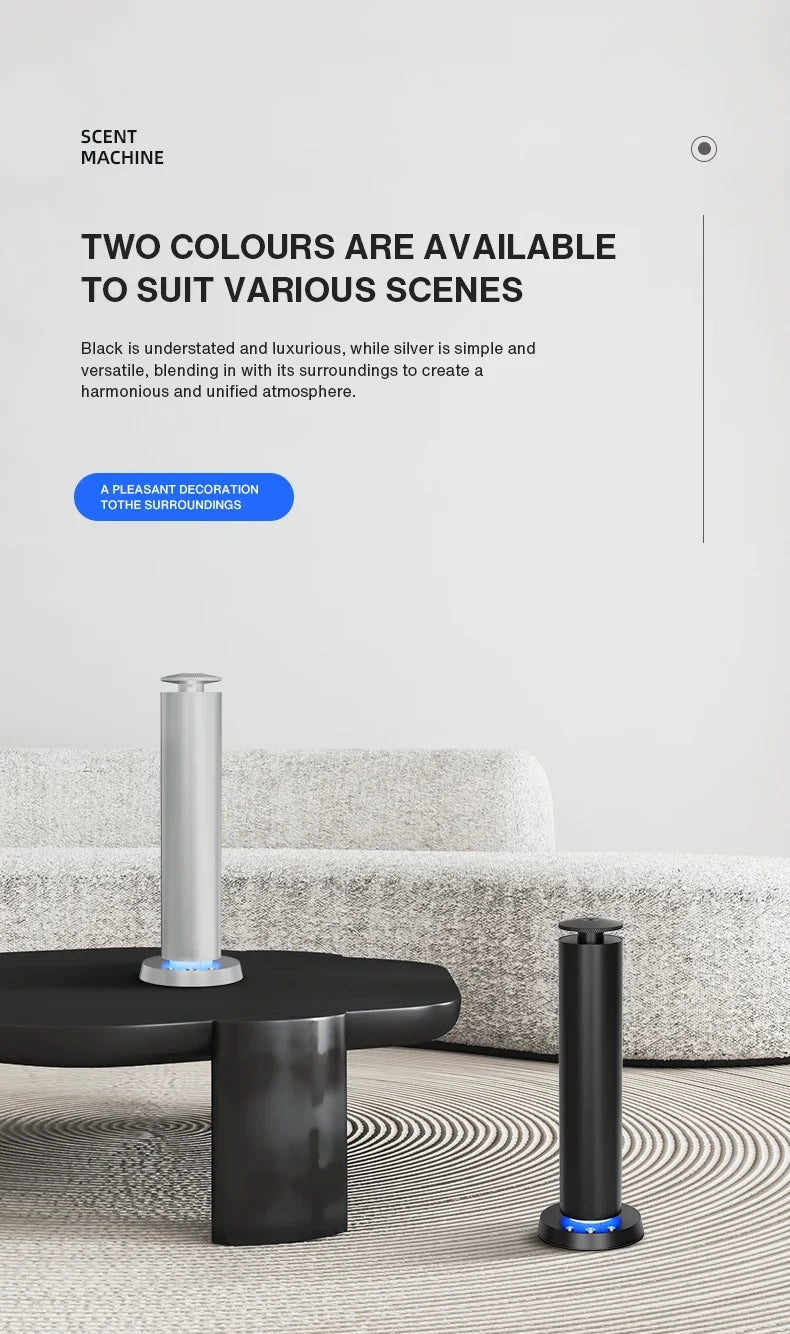 NAMASTE 200m³ Smart Electric Smell Distributor Waterless Home Fragrance Diffuser Rechargeable Aromatherapy Machine Air Diffusion