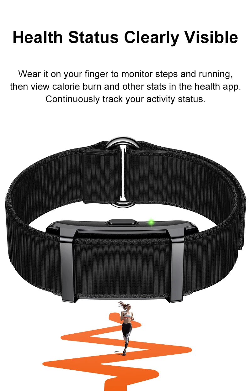 HY Digital No Screen Smart Watch Bracelet Sports Fitness Tracker Health Heart Rate Sleep Monitor Outdoor Smart Wristband