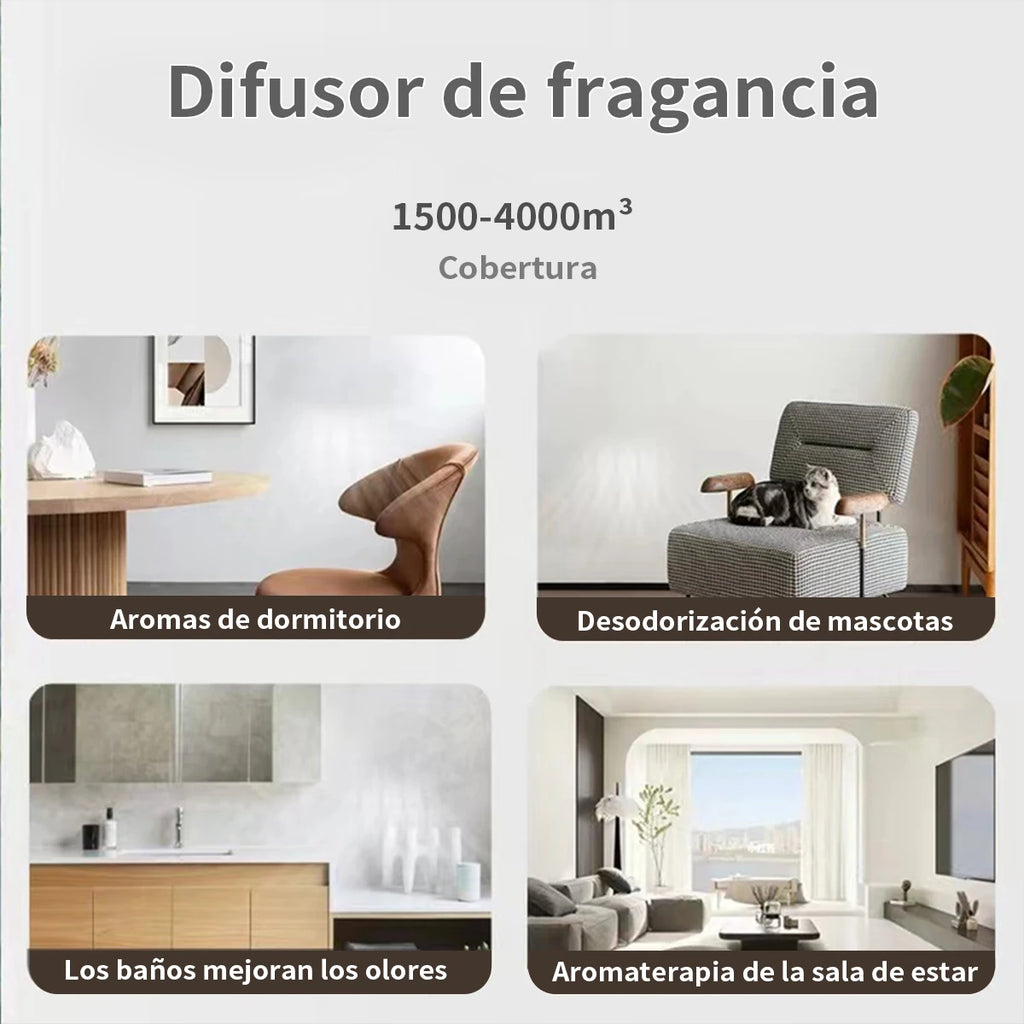 NAMSTE HVAC Essential Oil Aroma Diffuser Bluetooth Wifi Diffuser Aroma Professional Fragrance Scent Home Appliance Air Freshener