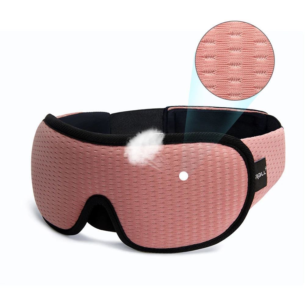 3D Sleep Eye Mask for Sleeping Mask Soft Memory Foam Eye Shades Blindfold Sleeping Aid Face Eyepatch Mask for Travel Couple Gift