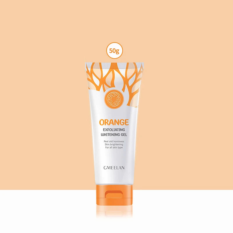 Orange Exfoliating Gel 50g - Natural Brightening Facial Scrub Scrubs Treatments 1pcs Tidesmit