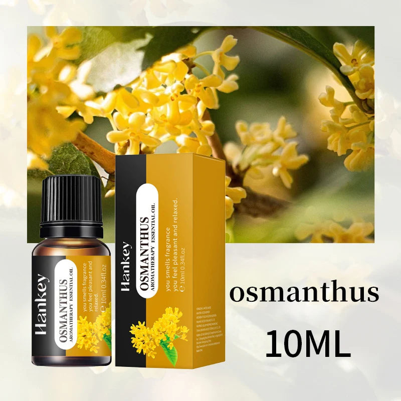 10ml Essential Oils For Humidifier Aromatic Diffuser Lavender Sakura Rose Coffee Sandalwood Lemon Fragrance Oil Making Candles