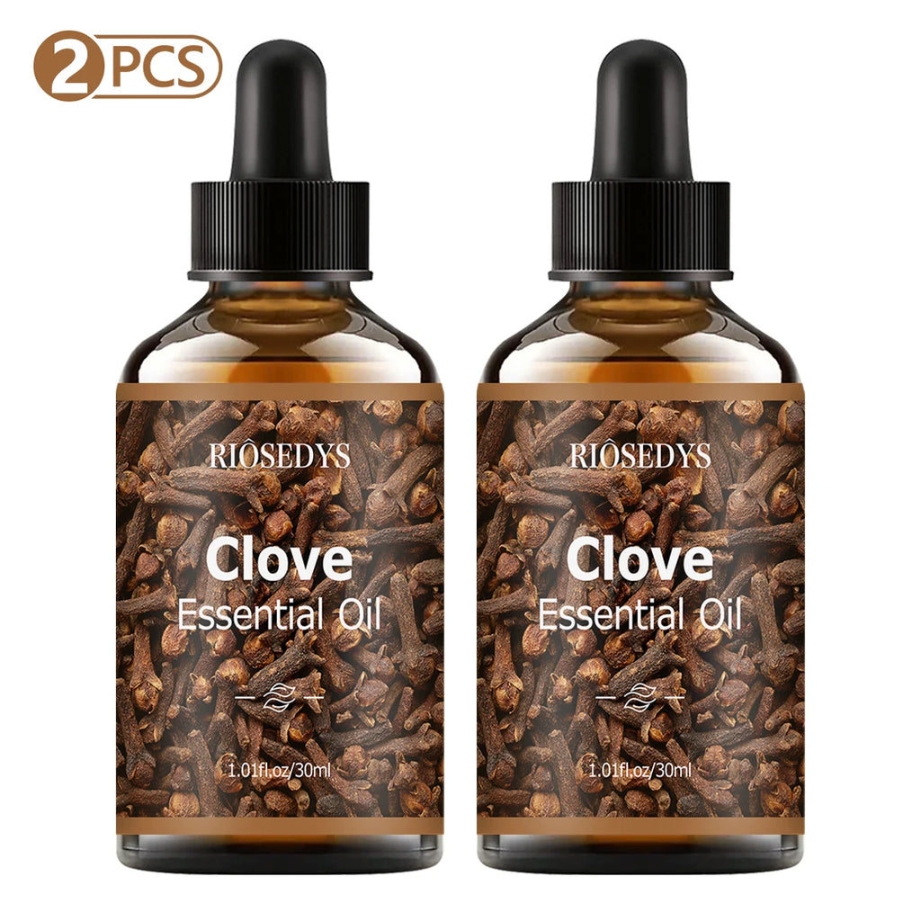 Clove essential oil, with a woody scent, is suitable for body massage and hair care, and can also be used in aromatherapy.