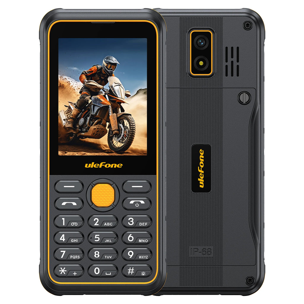 Ulefone Armor Mini 4 Rugged 64MB RAM 128MB ROM 2.8 inch Unisoc T117 2MP Rear Camera 2100mAh Battery 4G Global Version