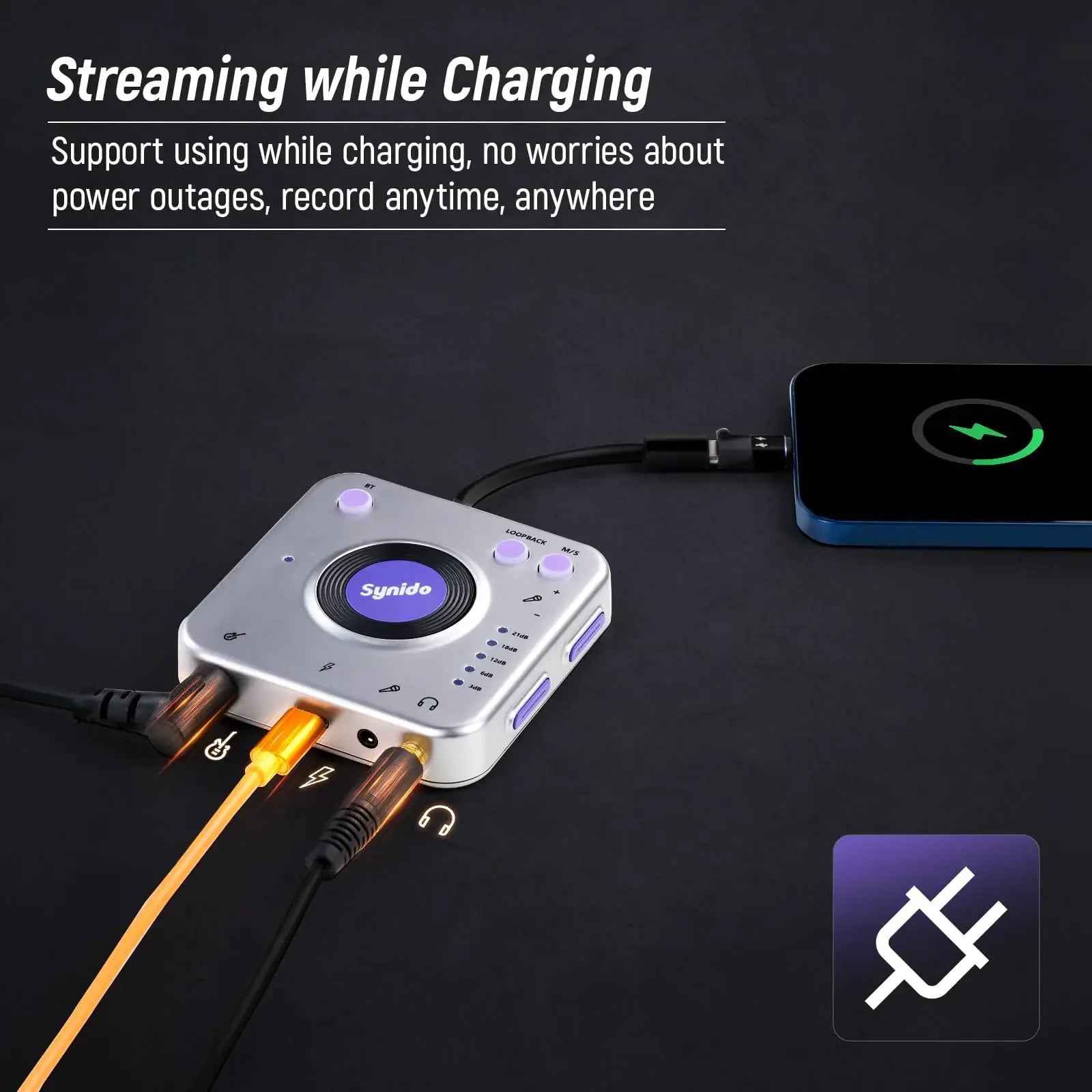 USB-C Audio Interface for Mobile Streaming - Tidesmit A20 & A10 Models Tidesmit
