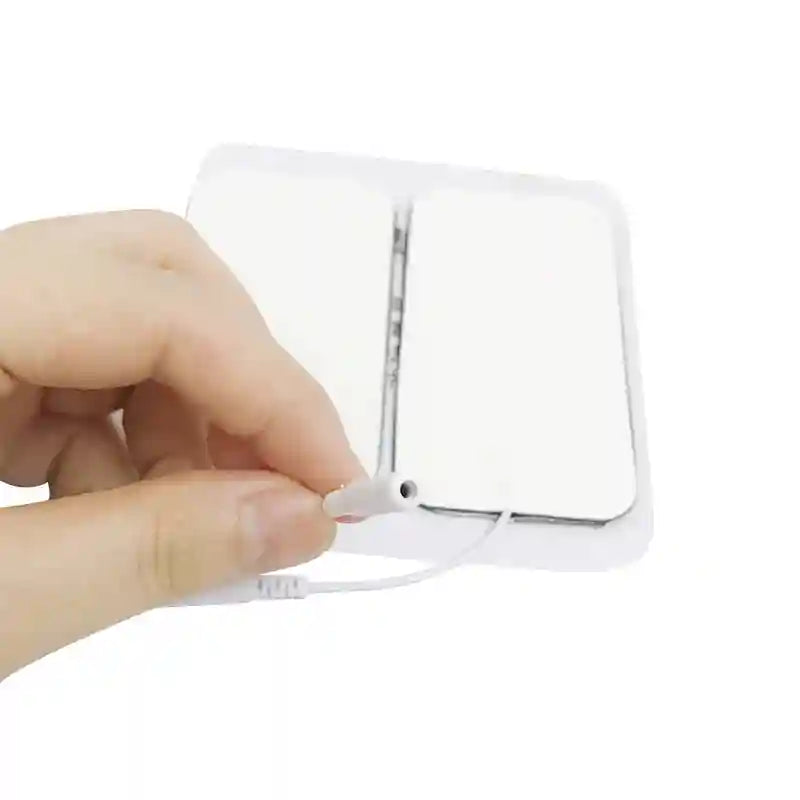 TENS Electrode Pads Replacement Gel for Muscle Relief - Adhesive Pads Back Massage Instrument Tidesmit