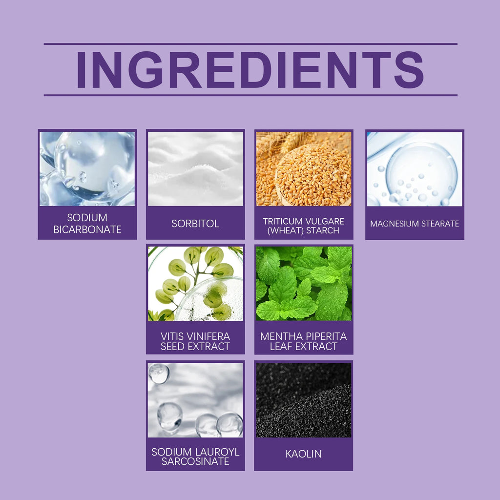 Tidesmit teeth restoration mineral powder for professional teeth whitening and stain removal for fresh breath