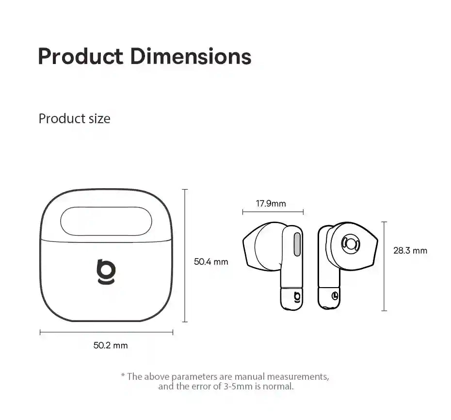 Wireless Earbuds with AI ENC, 40H Battery Life & Waterproof Build Tidesmit