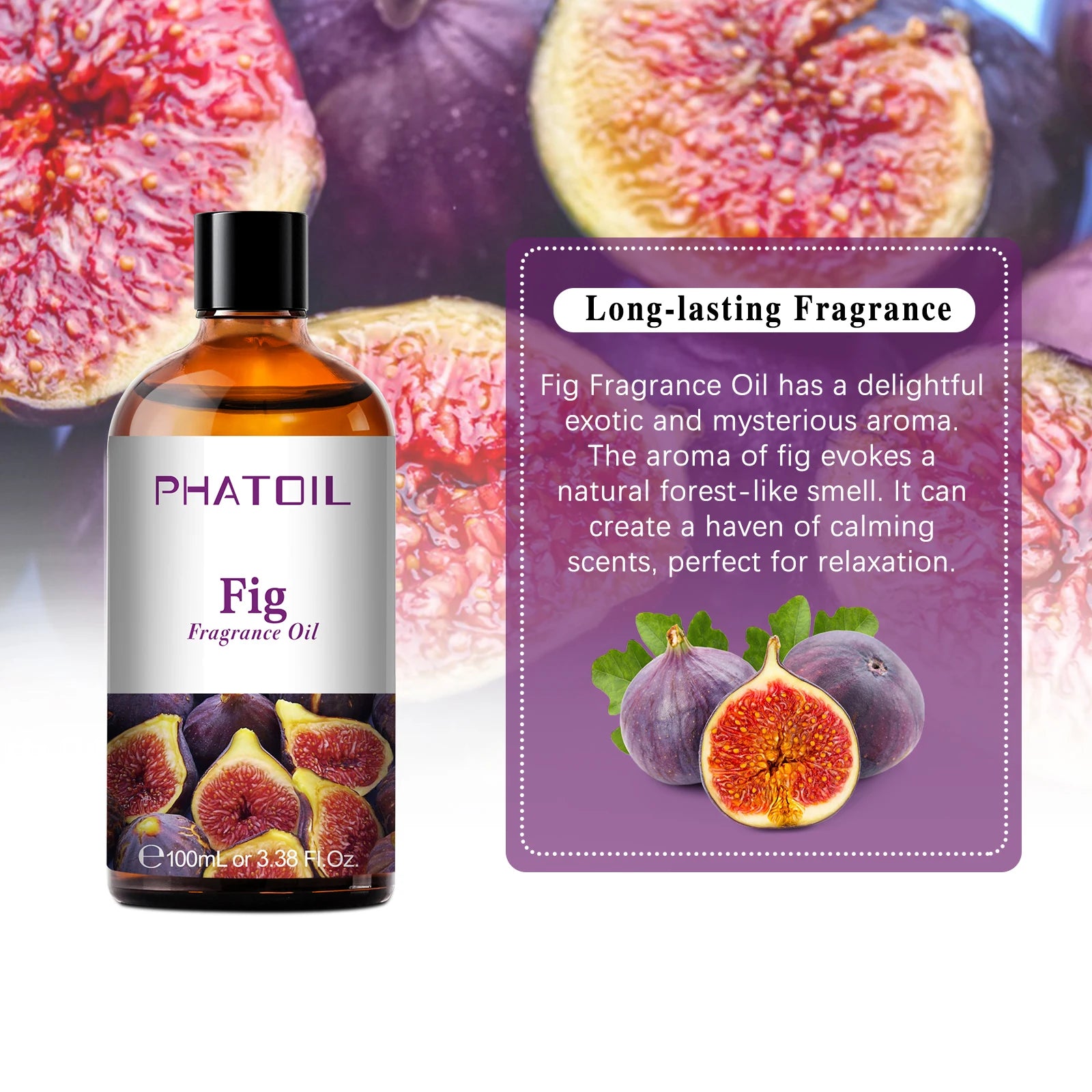 PHATOIL Fruit Fragrance Oils Coconut & Vanilla Lime Mango Strawberry Banana 100ml Aromatherapy Fragrance Oils For Diffuser